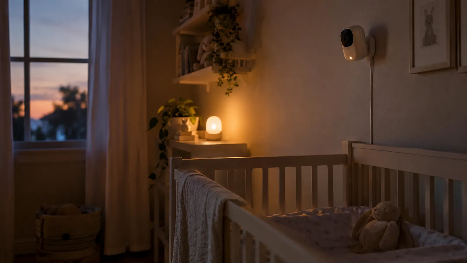 How to Set Up a Video Baby Monitor in the Nursery